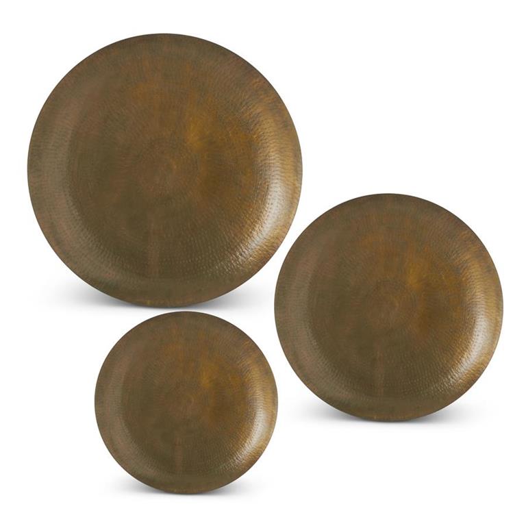 Bronze Metal Wall Medallions | 3 sizes
