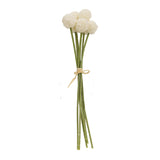 White Billy Ball Bouquet