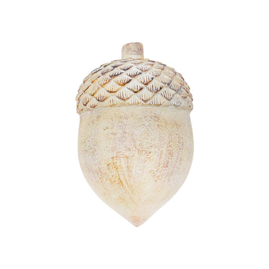 Medium Tan Resin Acorn