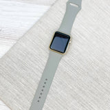 The Solid Silicone Smart Watch Band - S/M