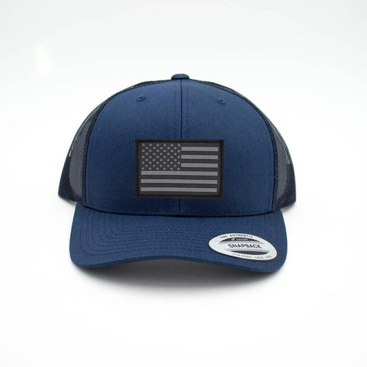 American Flag Trucker Hat - Multiple colors