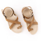 Toe Loop Strappy Sandals