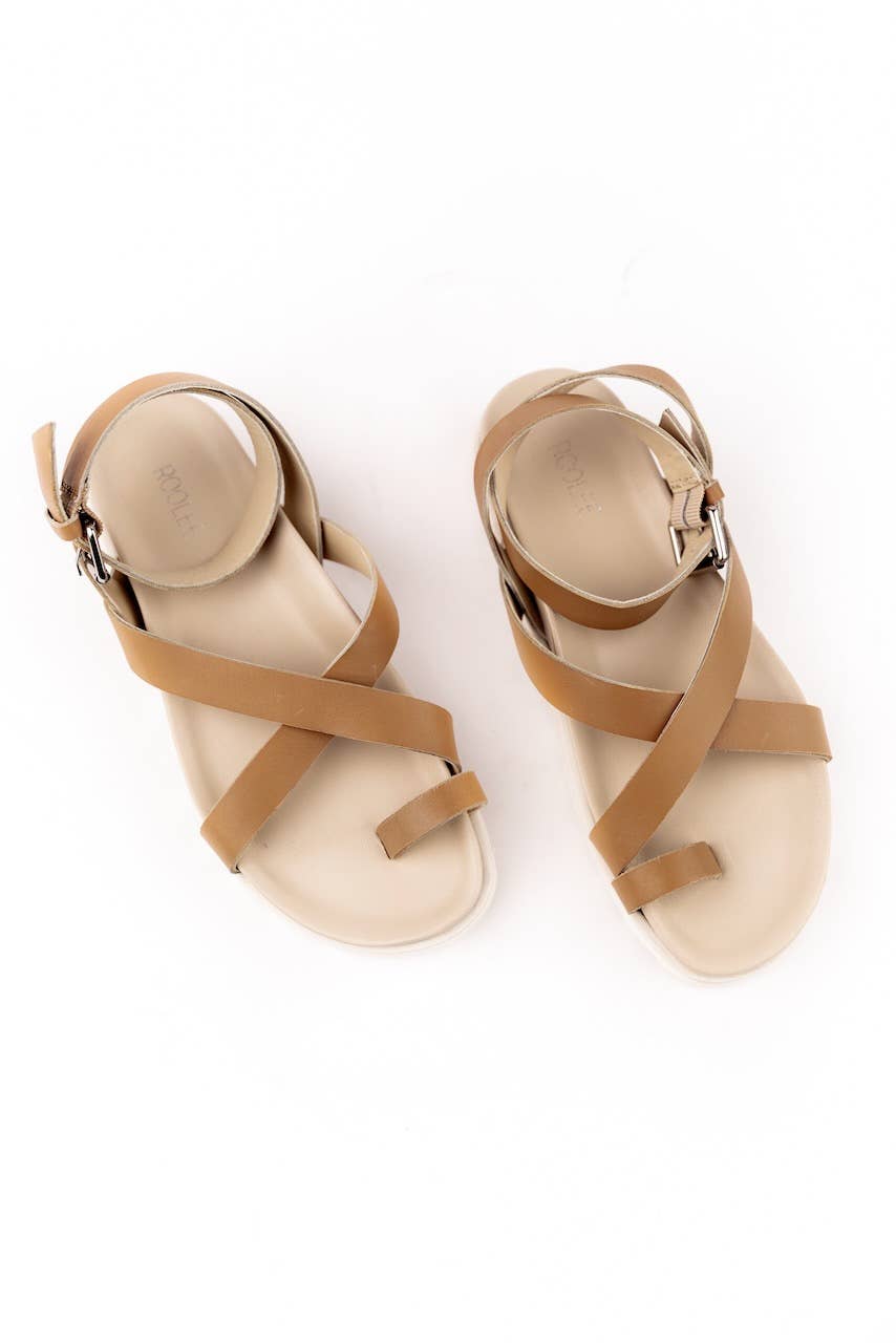 Toe Loop Strappy Sandals