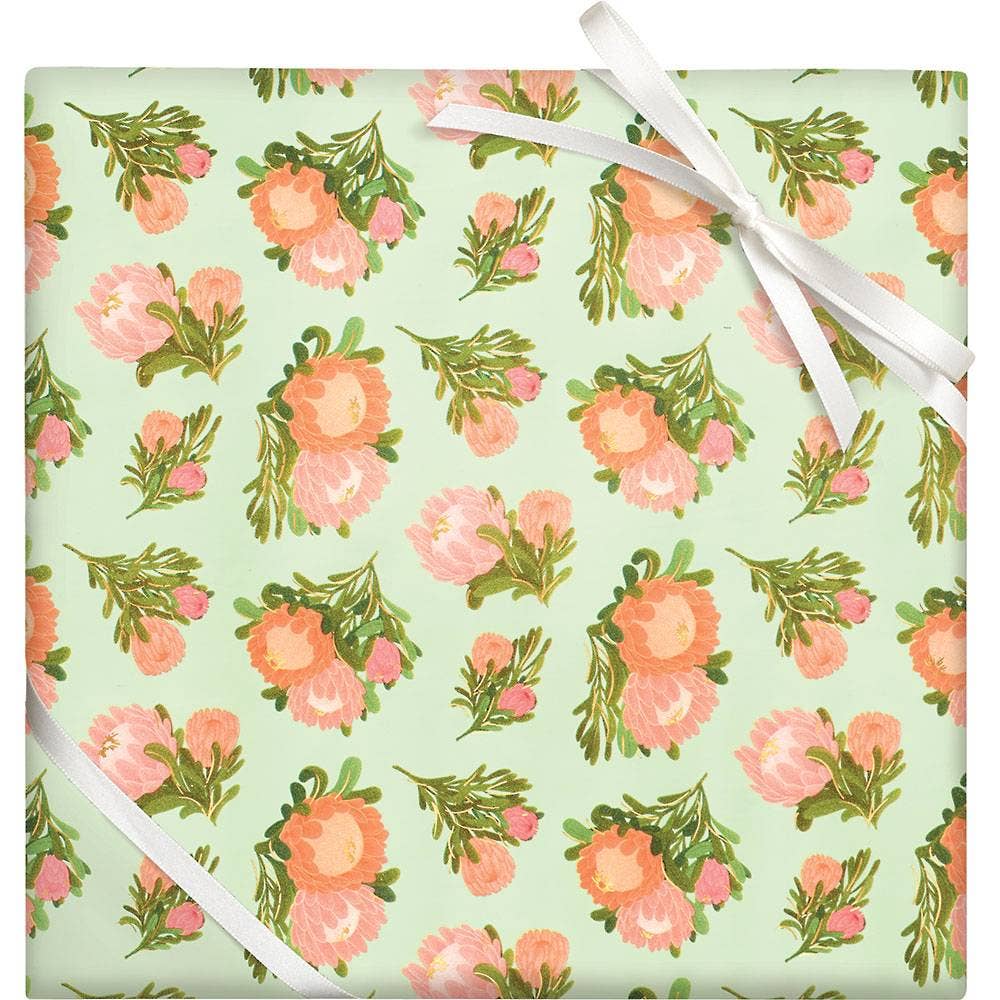 Paper Stone Wraps Peony Stone Paper Roll Wrap – Newnan Mercantile