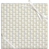 Art Deco Gold Foil Stone Wrapping Paper