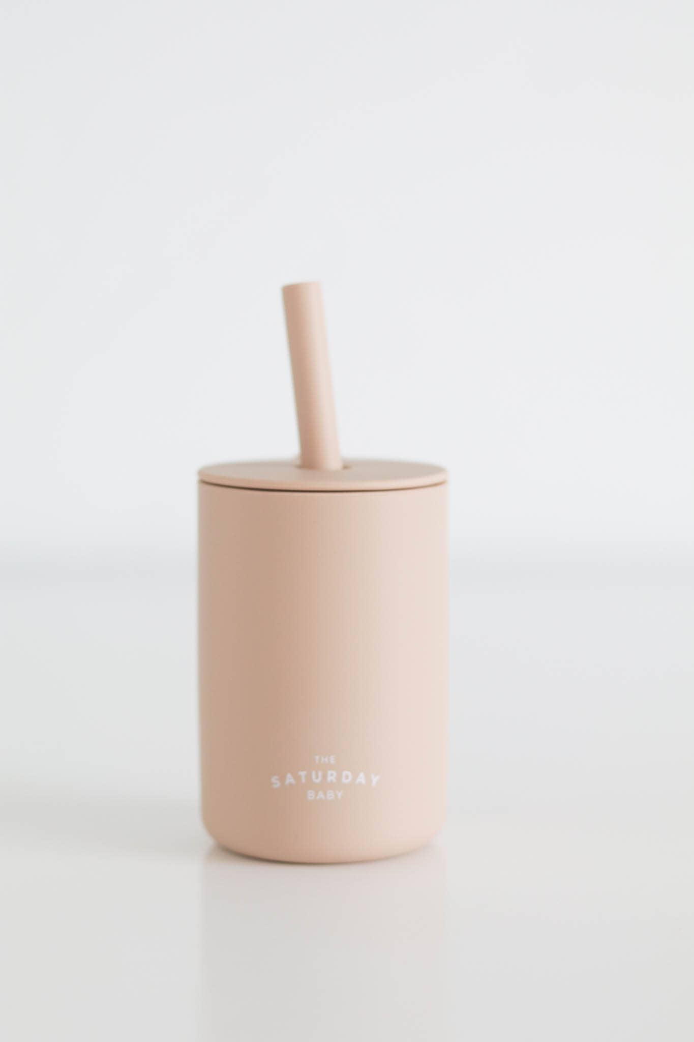 The Saturday Baby Silicone Straw Cup | Multiple Colors