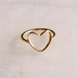 Open Heart Ring