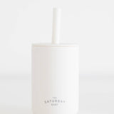 The Saturday Baby Silicone Straw Cup | Multiple Colors
