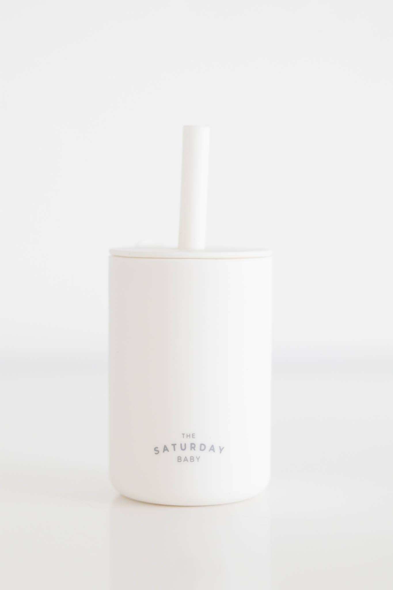 The Saturday Baby Silicone Straw Cup | Multiple Colors