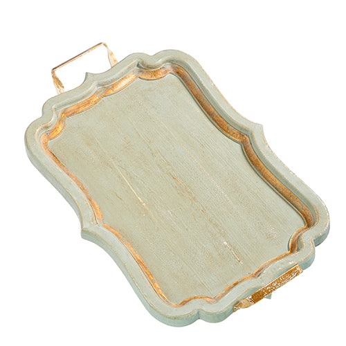 Distressed Blue Tray