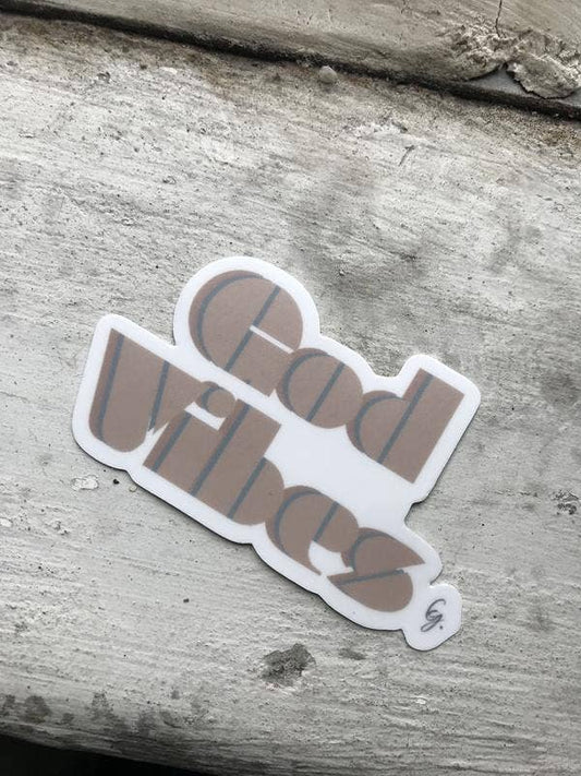 God Vibes Decal Sticker