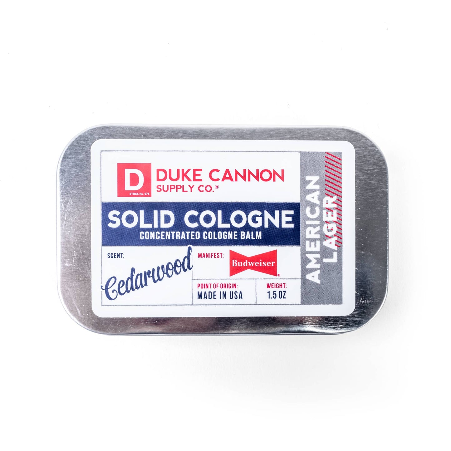 Duke Cannon - Solid Cologne Ammo Can