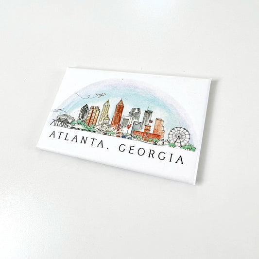 Atlanta, Georgia Skyline Magnet