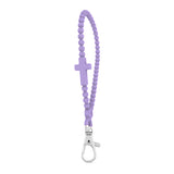 Jesus Loop Wristlet Keychain | Orchid