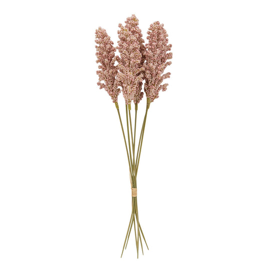 Icker Flower Bouquet, 12", Light Pink