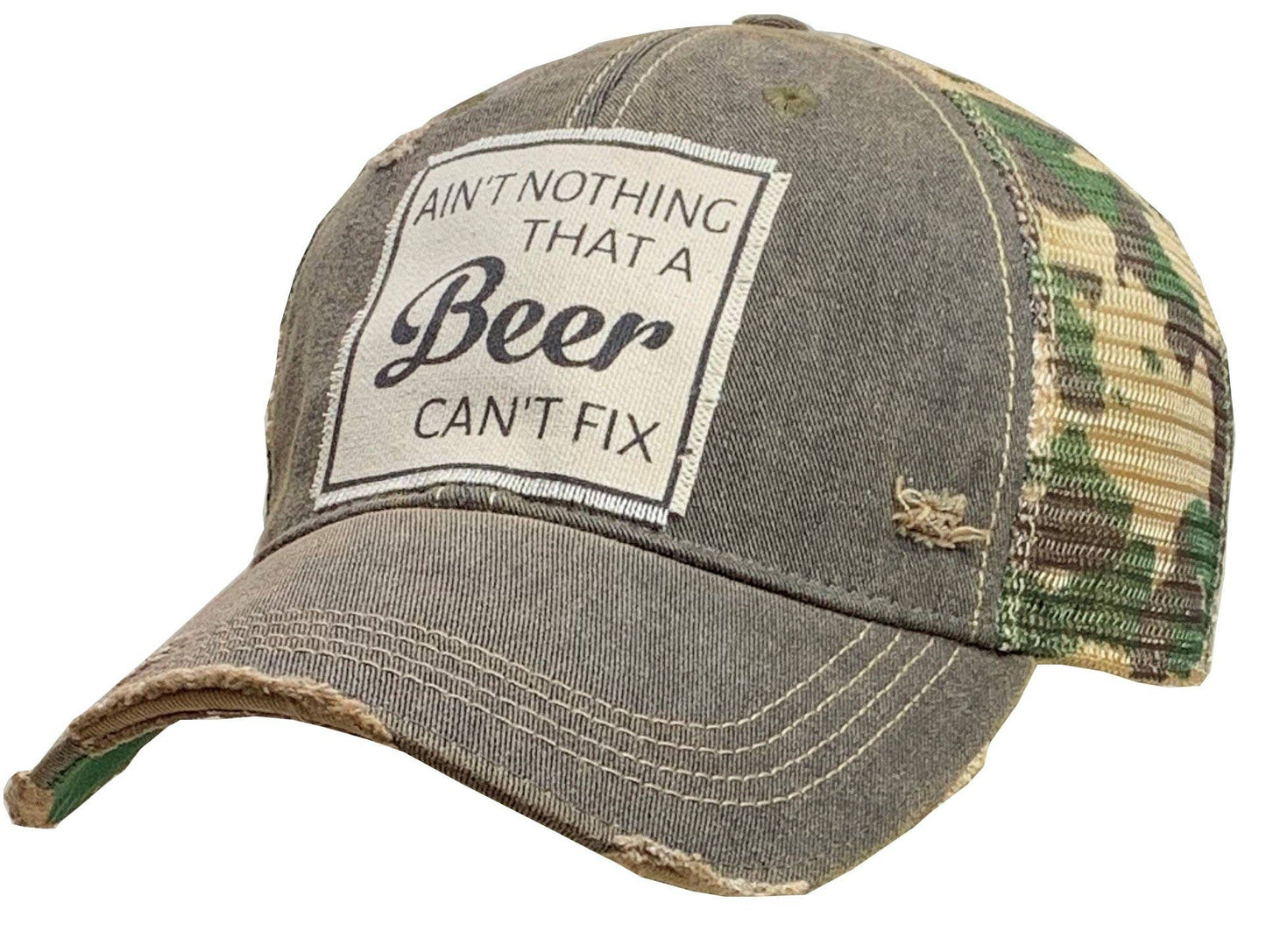 Ain't Nothing That A Beer Can't Fix Trucker Hat Baseball Cap
