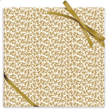 Gold Vines on Cream Stone Wrap