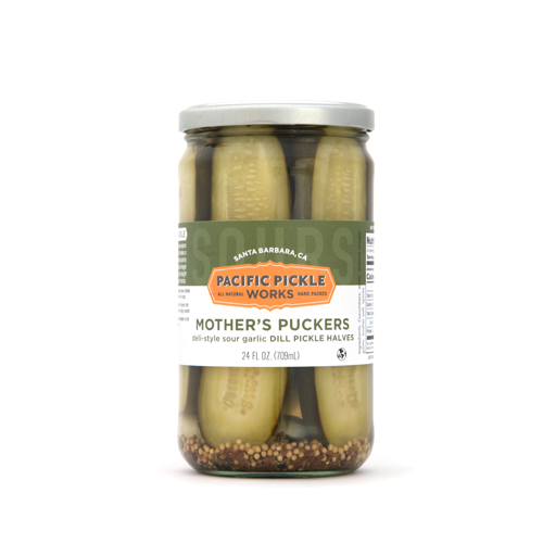 Pacific Pickle Works - Mother's Puckers - Sour Garlic Dill Cucumber Pickles