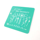 Shop Local Vinyl Sticker