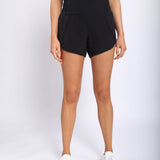 Highwaist Athleisure Split Shorts | Assorted Colors
