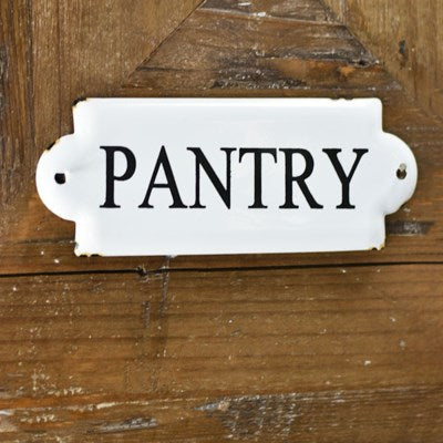 PANTRY TIN SIGN