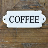 COFFEE TIN SIGN