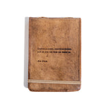 Large Leather Journal | Assorted Sayings