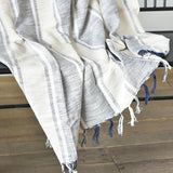 70" Fine Stripe Throw