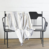 70" Fine Stripe Throw