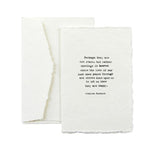 Deckled Greeting Cards with Envelope | Assortment
