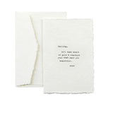Deckled Greeting Cards with Envelope | Assortment