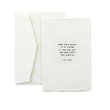 Deckled Greeting Cards with Envelope | Assortment