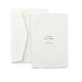 Deckled Greeting Cards with Envelope | Assortment