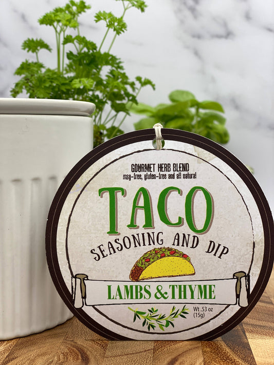 Lambs & Thyme - Taco Seasoning and Dip