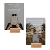 You Got This Devotional Shelf Talker + Block, 5 x 7"