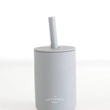 The Saturday Baby Silicone Straw Cup | Multiple Colors