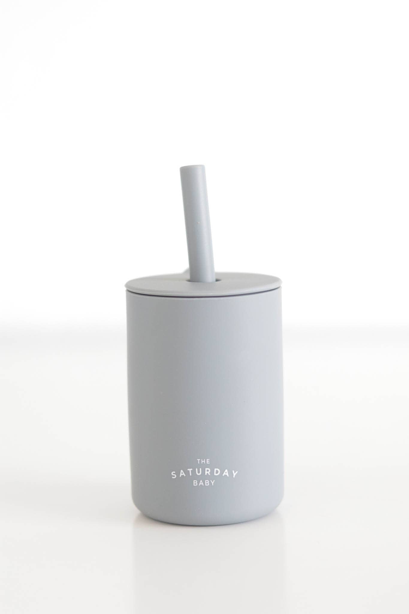 The Saturday Baby Silicone Straw Cup | Multiple Colors