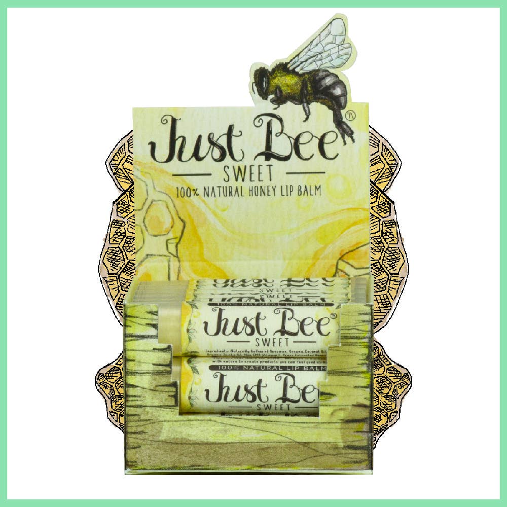 Just Bee Cosmetics - Just Bee Sweet Lip Balm - Natural Honey Lip Balm