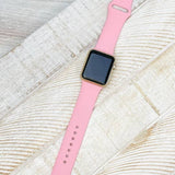 The Solid Silicone Smart Watch Band - S/M