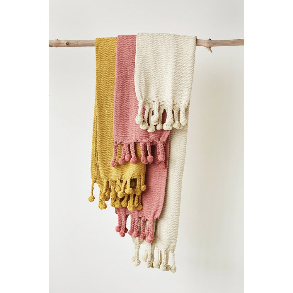 Pom Pom Throw | 4 colors