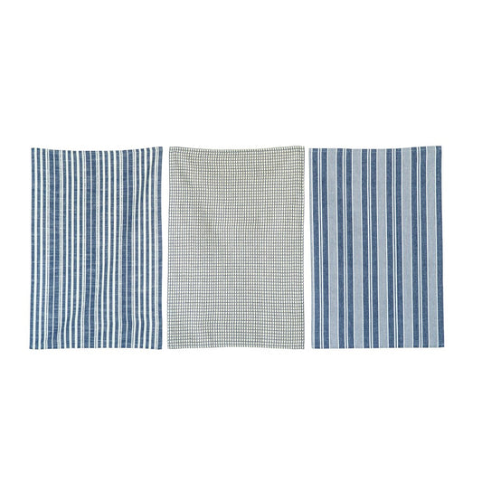 Cotton Tea Towel Set Of 3