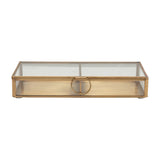 Brass and Glass Display Box