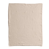 Cotton Double Cloth Baby Blanket w/ Trim in Bag