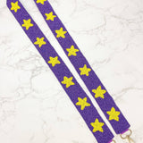 Beaded Purse Strap - Collegiate Stars