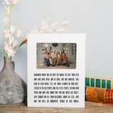 Friends Giving Wooden Picture Frame