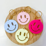 Smiley Face Keychain
