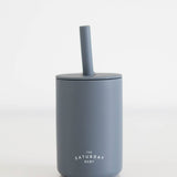 The Saturday Baby Silicone Straw Cup | Multiple Colors