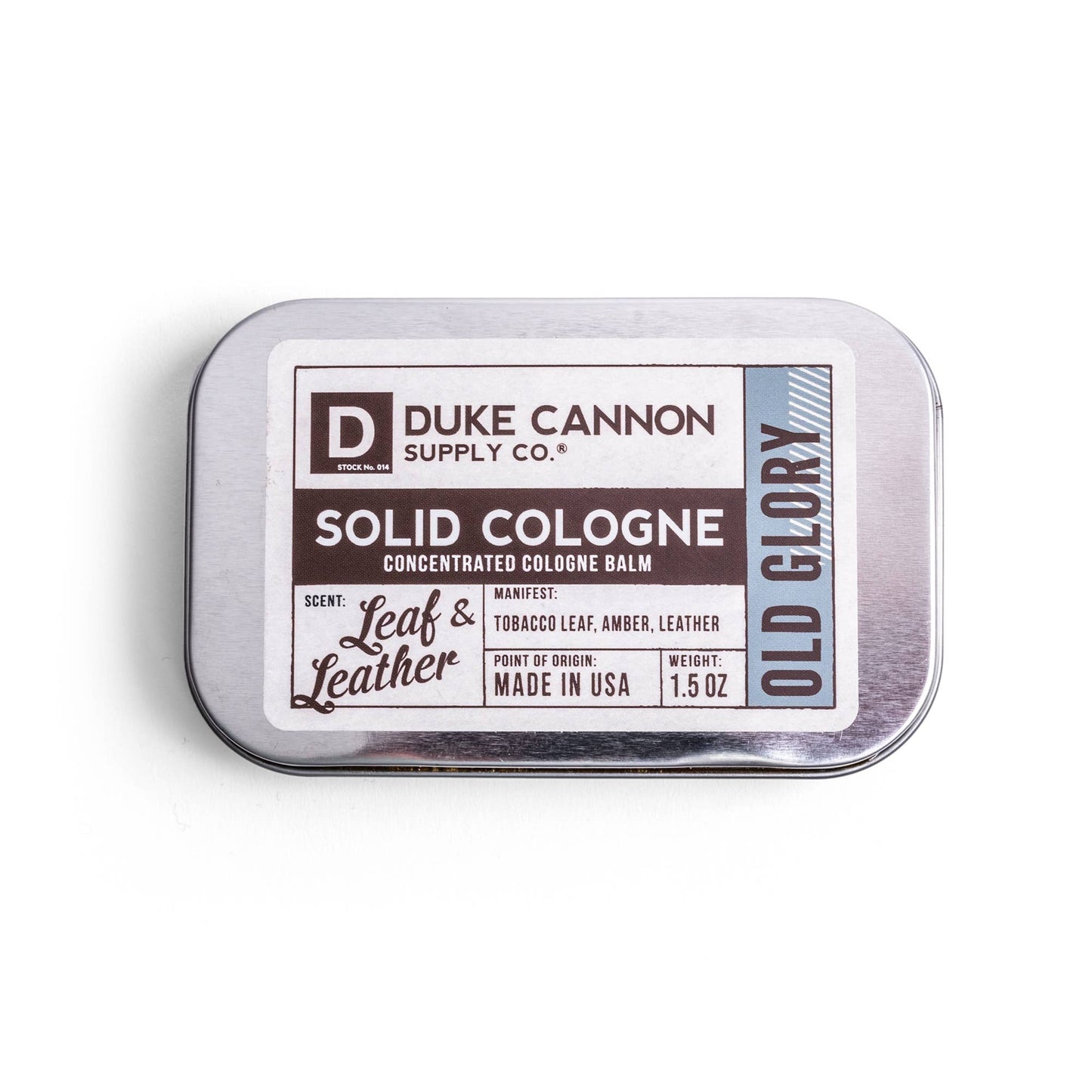 Duke Cannon - Solid Cologne Ammo Can