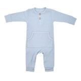 Baby Ribbed Playsuit with Pockets | Assorted Colors
