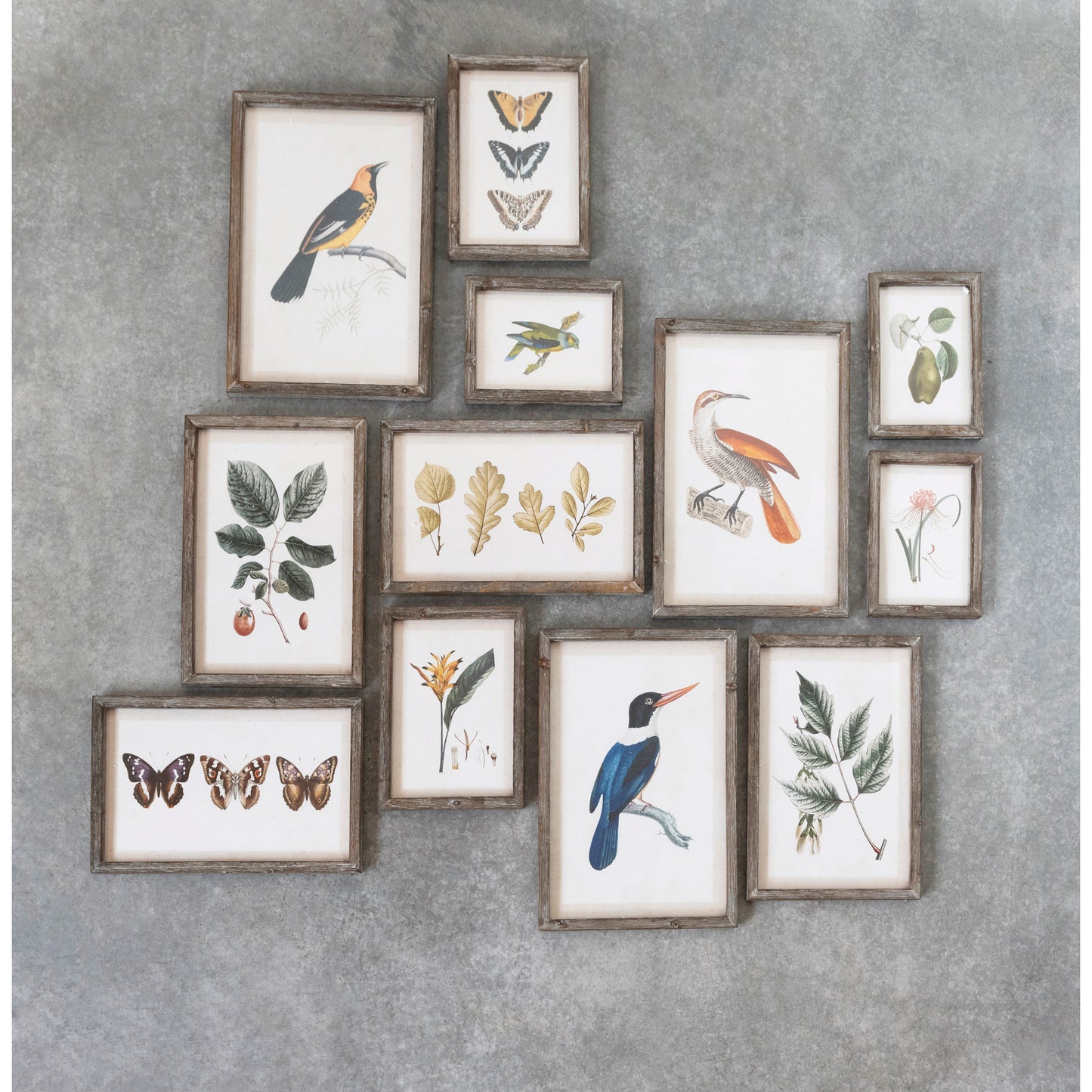 Assorted Wood Frames Collage